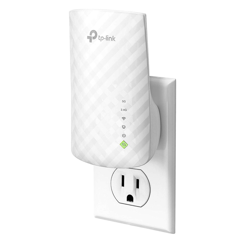 [Mã SKAMSALE0123 giảm 10% đơn 200k] Bộ Kích Sóng Wifi Repeater Băng Tần Kép AC750 TP-Link RE200 - Hàng Chính Hãng