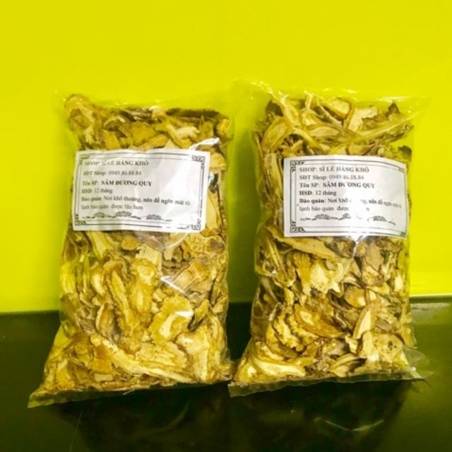 1kg sâm quy thái lát