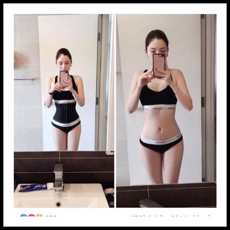 (ẢNH THẬT TỰ CHỤP)BỘ ĐỒ LÓT COTTON CK | BigBuy360 - bigbuy360.vn