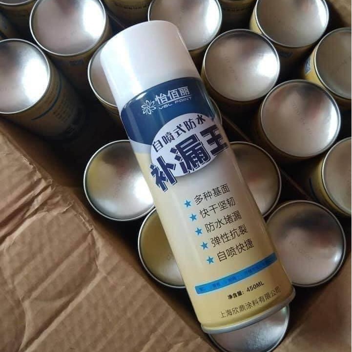 Chuyên sỉ chai xịt chống thấm dột trần nhà bờ tường , mái tôn... dũng tích 450 ml