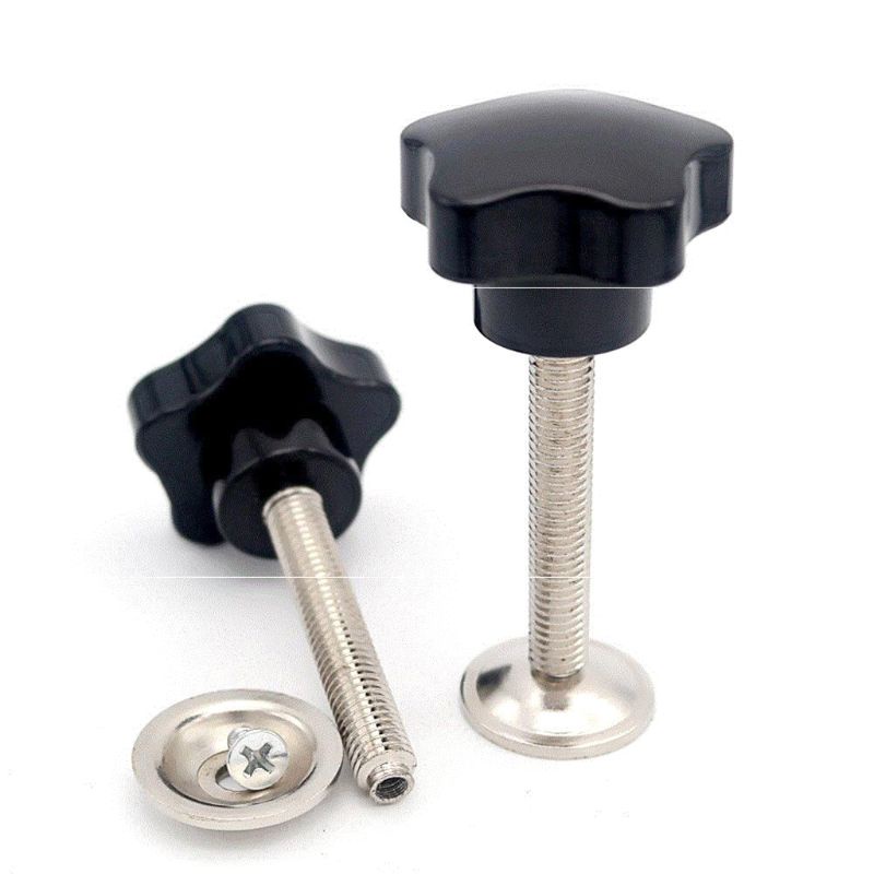 Set 5 Núm Vặn Đai Ốc M10 M8 Hình Ngôi Sao