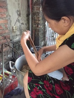 Ruốc nhà làm