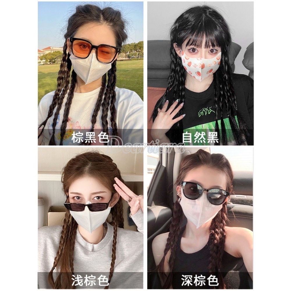 Tóc Giả Tết Bím Dài Dành Cho Nữ