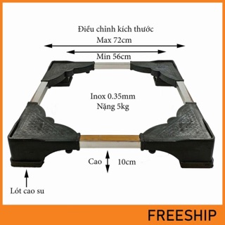 [GIÁ SỐC] Chân kê máy giặt tủ lạnh lõi bê tông cao cấp (nặng 5kg)