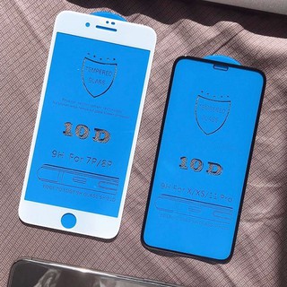 Cường Lực 10D Full Màn Cho Ip6,Iphone 7,Iphone 8,Iphone X/XS/XR - Siêu Bền Độ Cứng 9H
