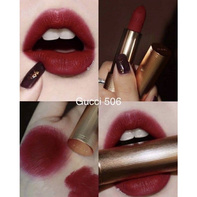 SON GUCCI LOUISA RED MATTE FULL BOX