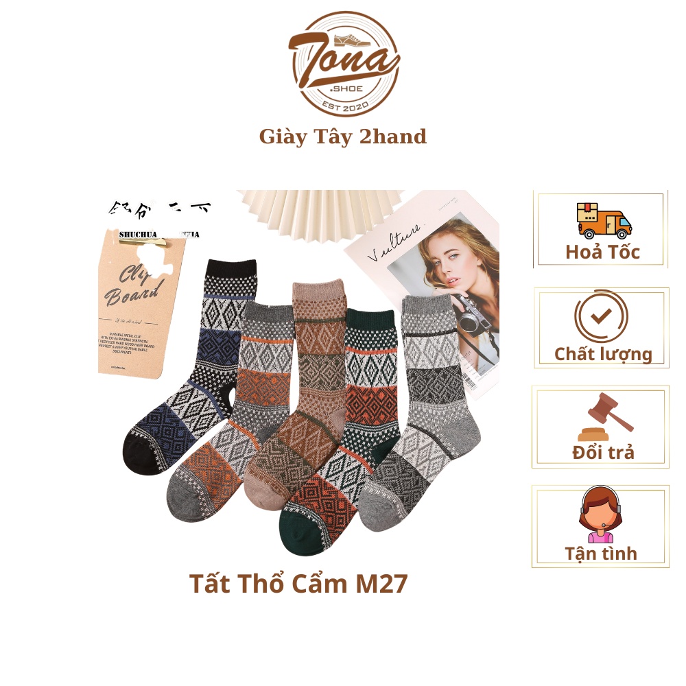 [Tonashoe] Tất Thổ Cẩm Mã Mới Nhất 2022 M27