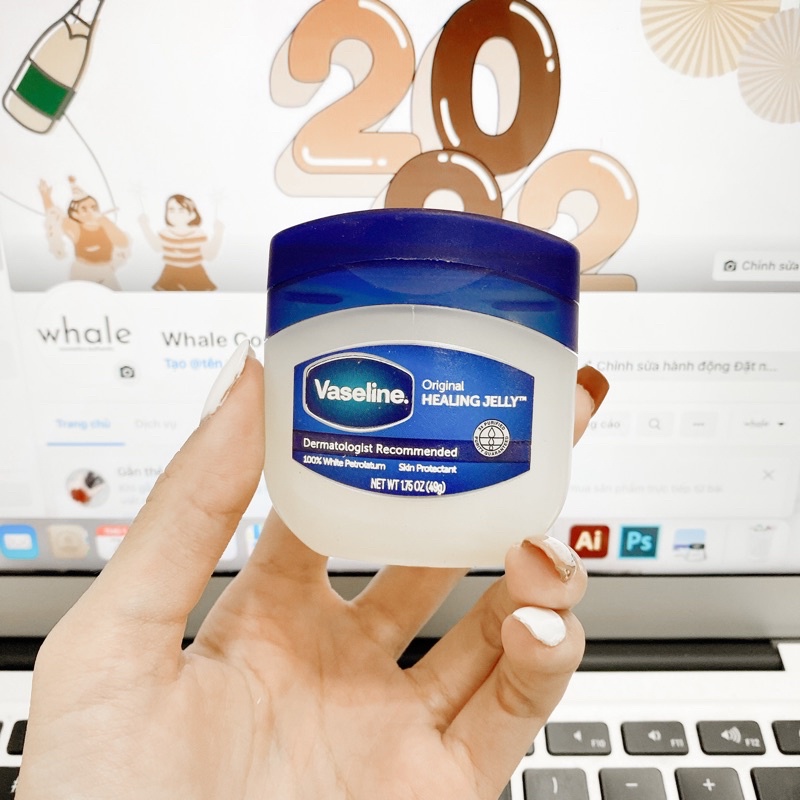 Sáp Dưỡng Ẩm Vaseline Pure Petroleum Jelly 49g