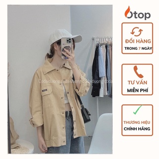 Áo Khoác Bomber Chất Kaki Otop