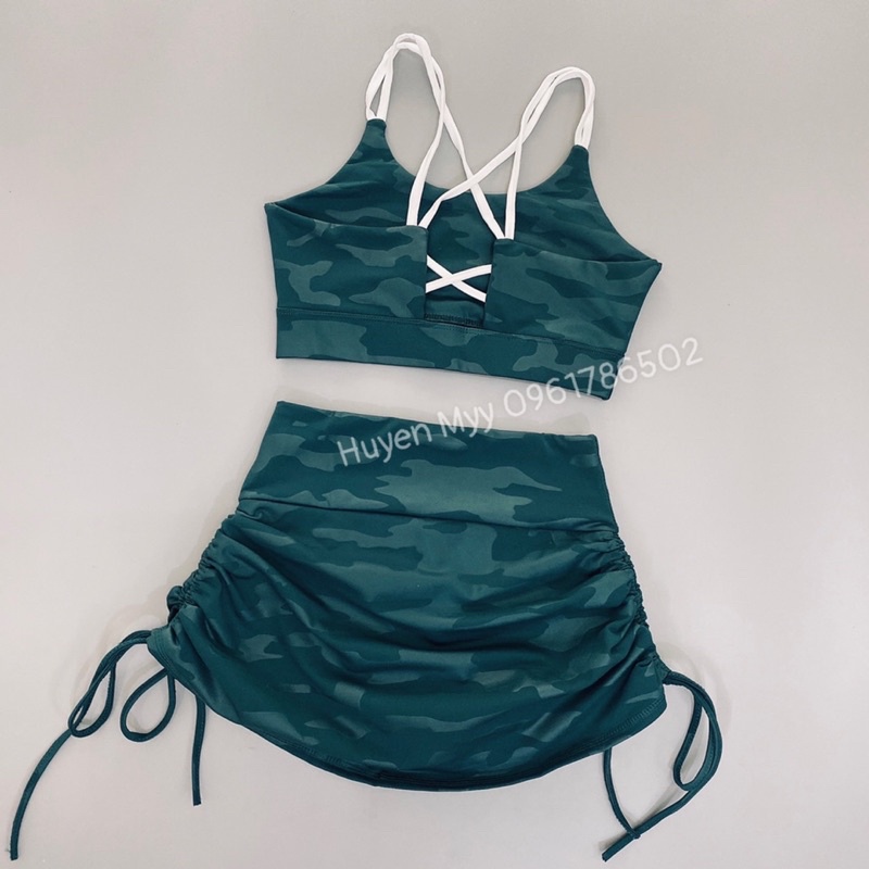 BỘ ĐÙI VÁY PHỐI ÁO ĐAN LƯNG