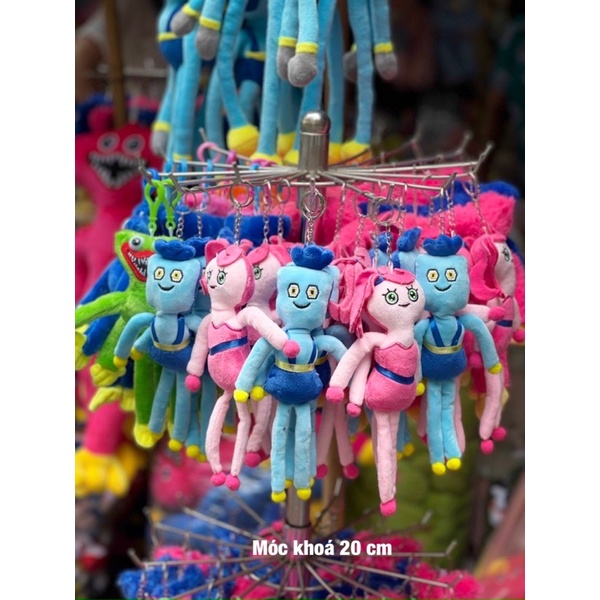 Gấu bông Huggy Wuggy playtime Poppy- mommy daddy huggy và son cho bé