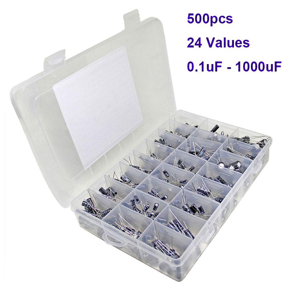 Hộp 500 Tụ Điện Nhiều Loại Chuyên Dụng
