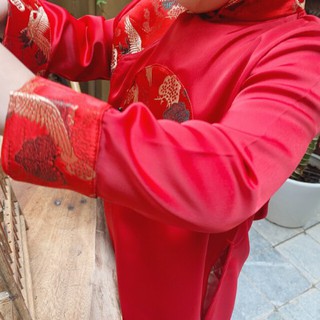Set Áo Dài Truyền Thống Cho Bé Trai