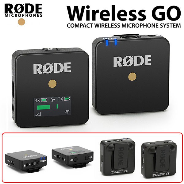 MICROPHONE RODE WIRELESS GO | Shopee Việt Nam