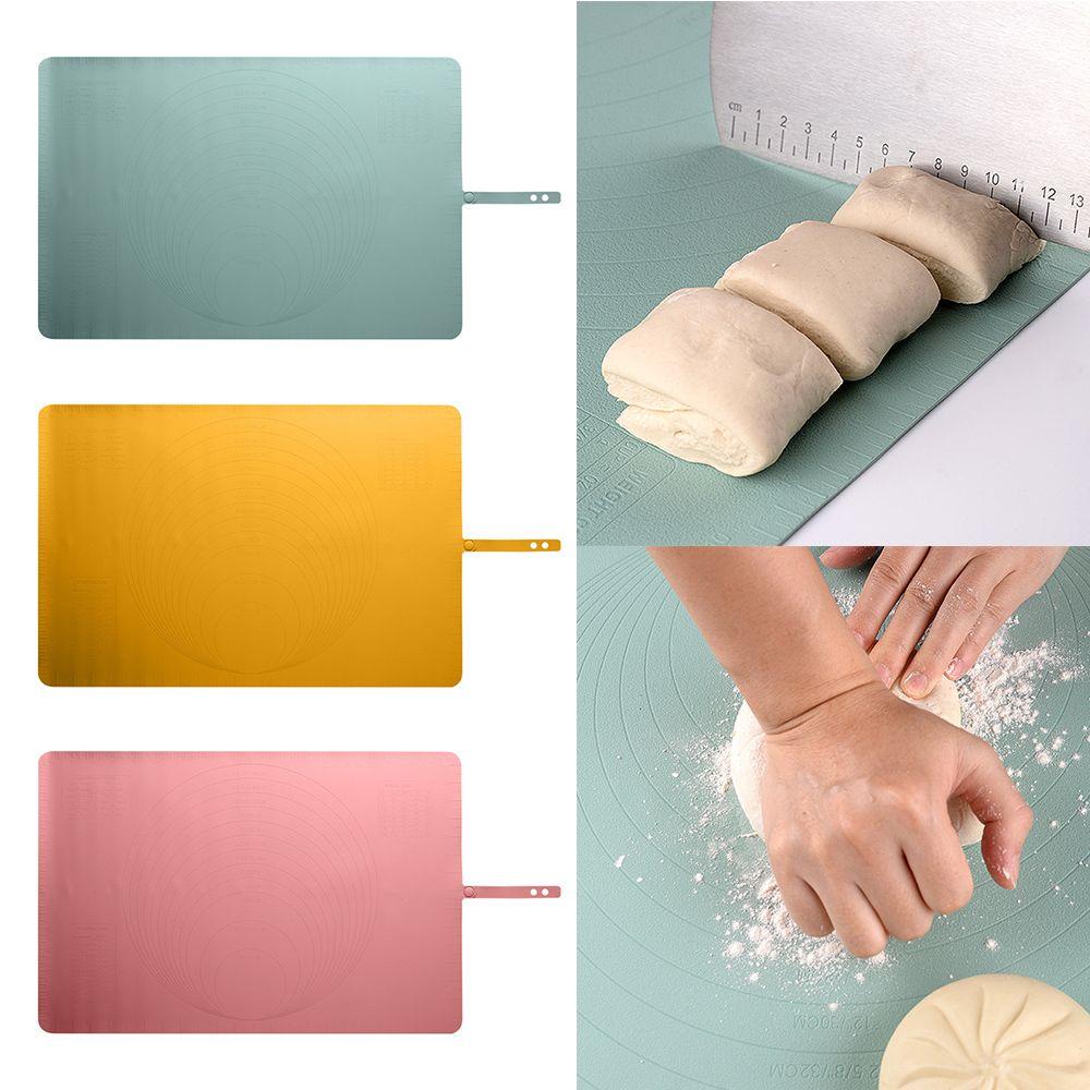 Thảm Nướng Bánh Bằng Silicone Không Dính Cỡ Lớn Kèm Thước Đo