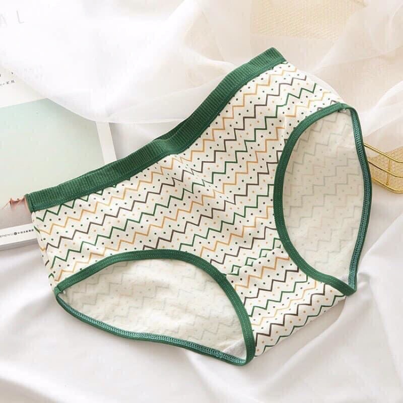 Quần lót nữ cotton hoạ tiết xinh xắn dễ thương chất đẹp