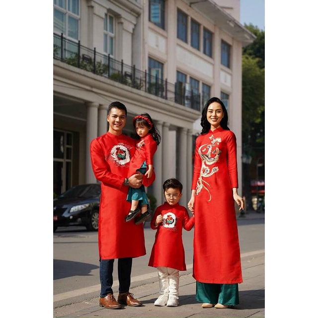 ÁO DÀI GIA ĐÌNH CAO CẤP💥FREESHIP💥HÀNG CHẤT LƯỢNG CAO