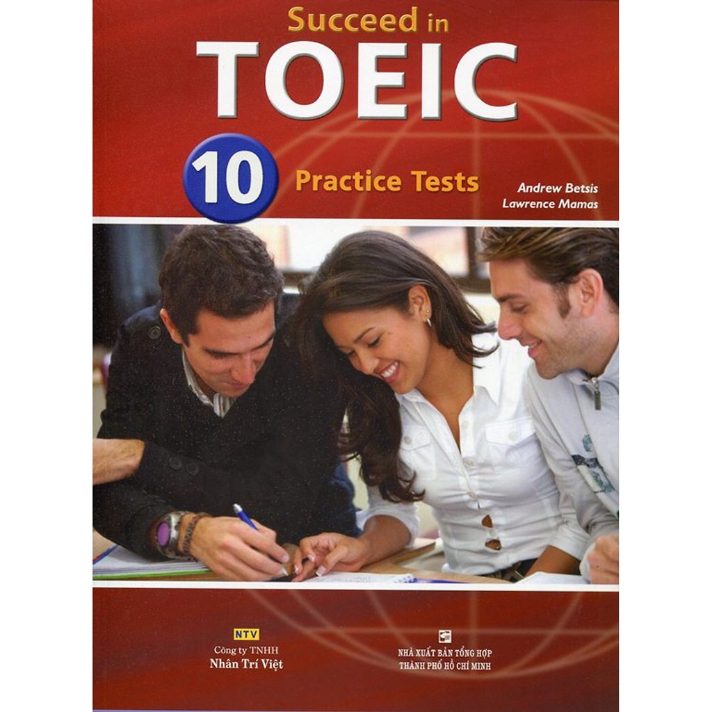 Sách-Succeed in TOEIC 10 Practice Tests (Kèm file MP3)