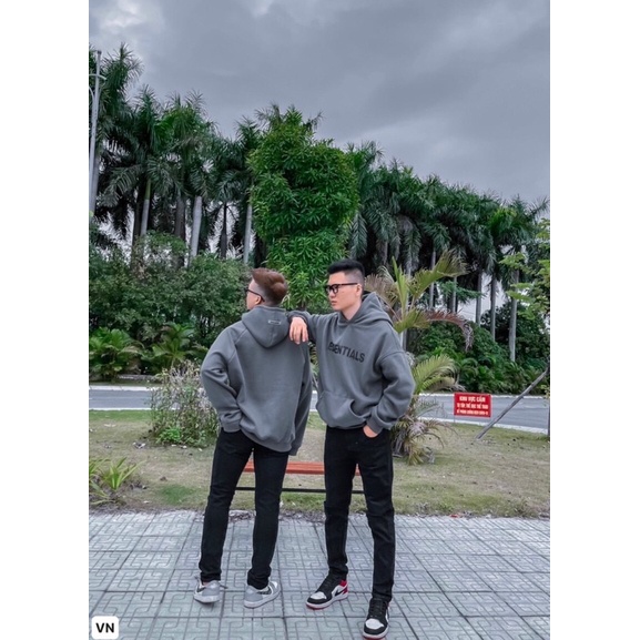 ÁO HOODIE ESENTIALS MŨ 2 LỚP NAM NỮ DÀY DẶN [ RẺ VÔ ĐỊCH ] | BigBuy360 - bigbuy360.vn