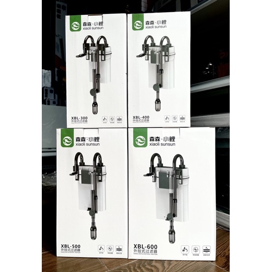 Lọc treo Sunsun XBL 300 , XBL 400 , XBL 500 , XBL 600 tích hợp lọc ván cho bể cá cảnh, thuỷ sinh