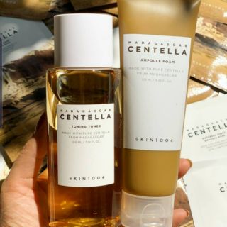 Sữa rửa mặt & Toner Madagasca Centella