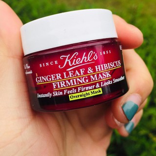 Mặt nạ ngủ Kiehl’s Ginger Leaf & Hibiscus Firming Overnight Mask (14ml)