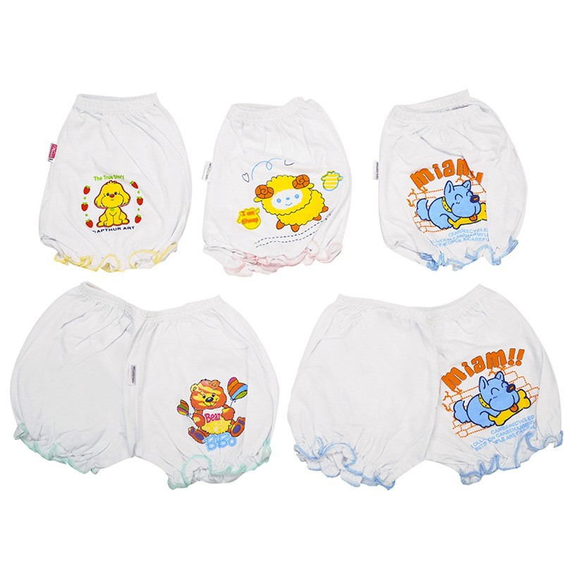 Combo 5 quần phồng dễ thương cho bé gái 2 đến 14kg