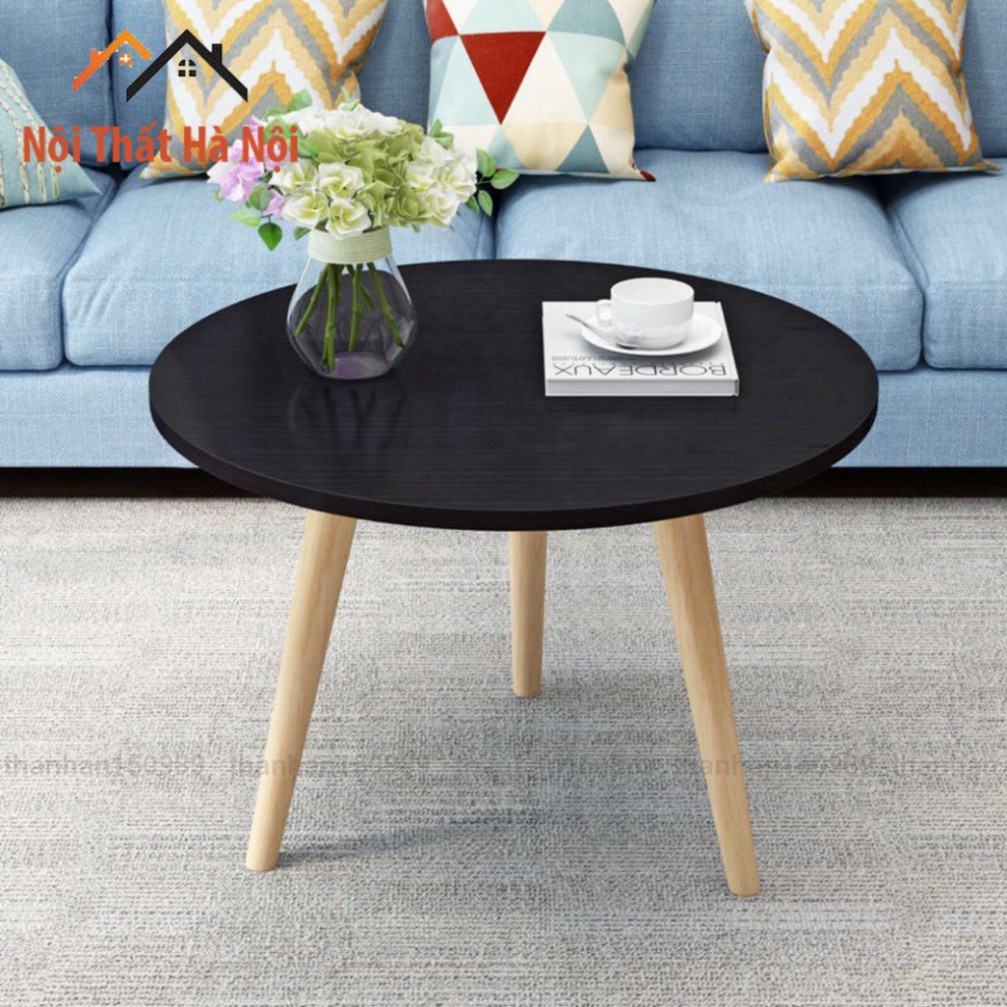 Bàn trà tròn sofa,bàn tròn cafe ngồi bệt chân gỗ tự nhiên tiện ích vd01 | BigBuy360 - bigbuy360.vn