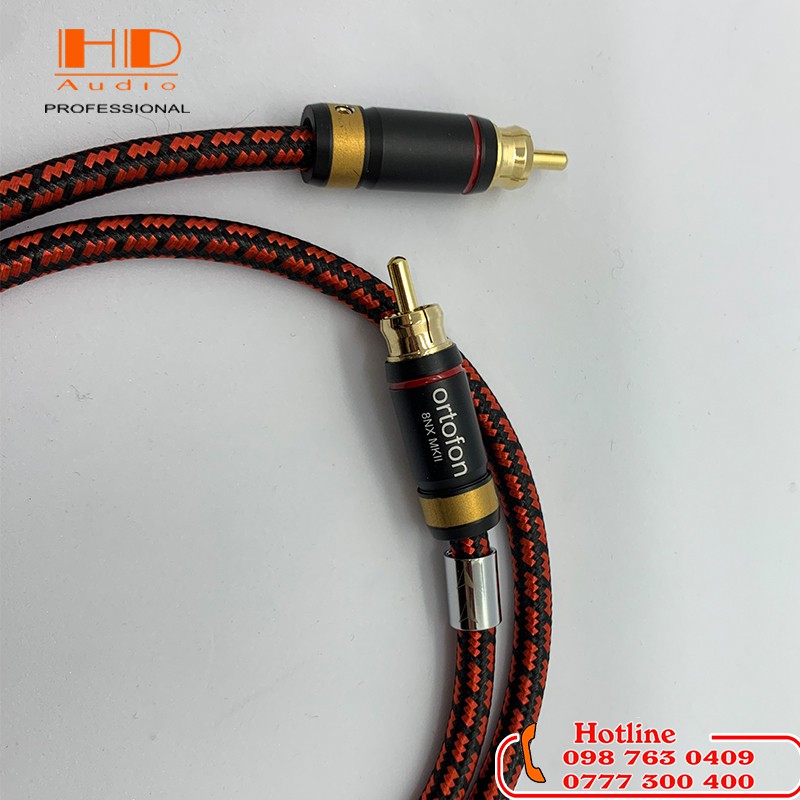 Dây AV tín hiệu âm thanh ORTOFON chính hãng - Dây AV ORTOFON 8NX REFERENCE