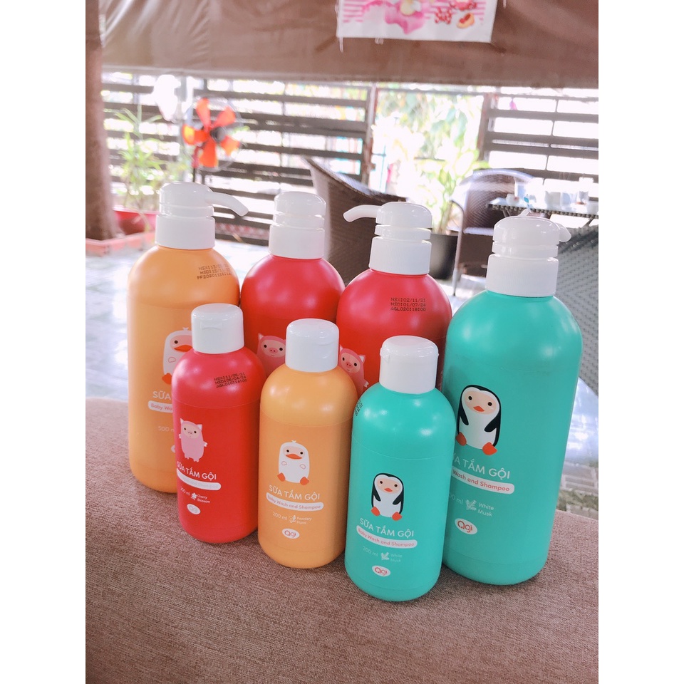 SỮA TẮM GỘI AGI CHO BÉ 200ML/500ML