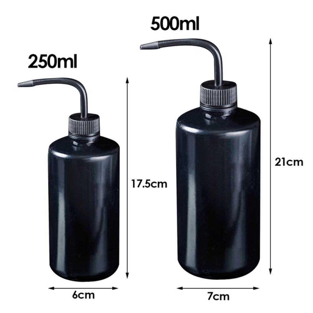 Bình Đựng Nước Rửa Xăm Lông Mi / Khuỷu Tay Bằng Nhựa Trong Suốt 250ml A7D3