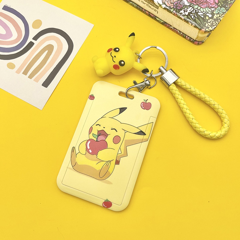 Túi Đựng Thẻ Học Sinh Hình Pikachu / Pokemon