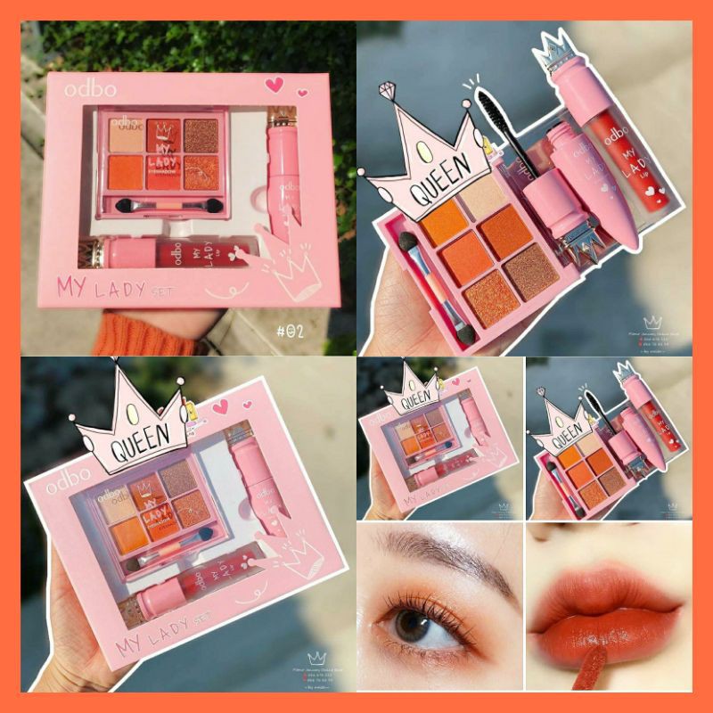 Odbo - Set 3 món cực xinh My Lady Fullsize - Chính Hãng