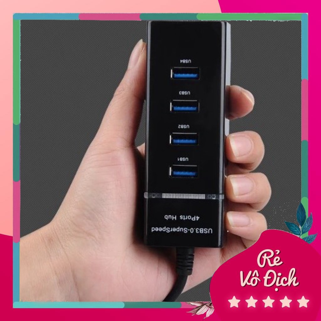 Hub Chia 4 Cổng USB 3.0 - Dây dài 30cm