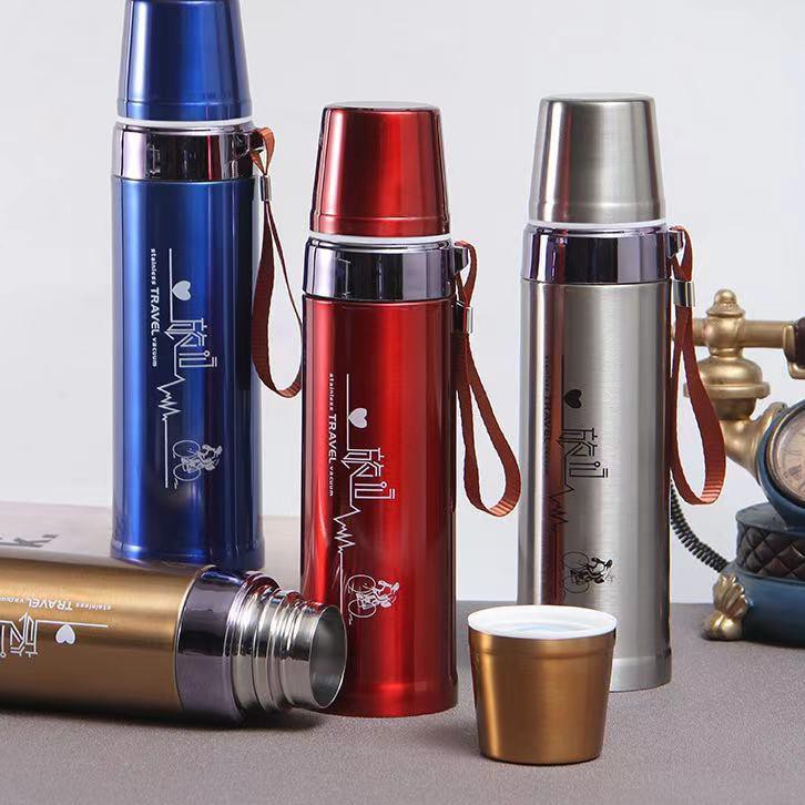Bình Nước Inox Giữ Nhiệt 800ml Chất Lượng Chai Giữ Nhiệt / Lạnh-050 / 160 ✶
