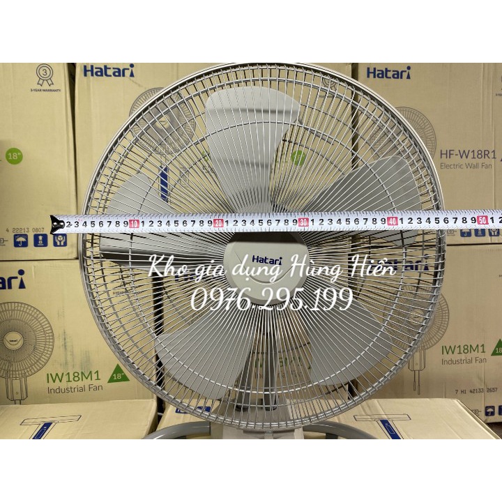 Quạt sàn công nghiệp Thái Lan Hatari IT18M2 - Hàng chính hãng bảo hành 36 tháng