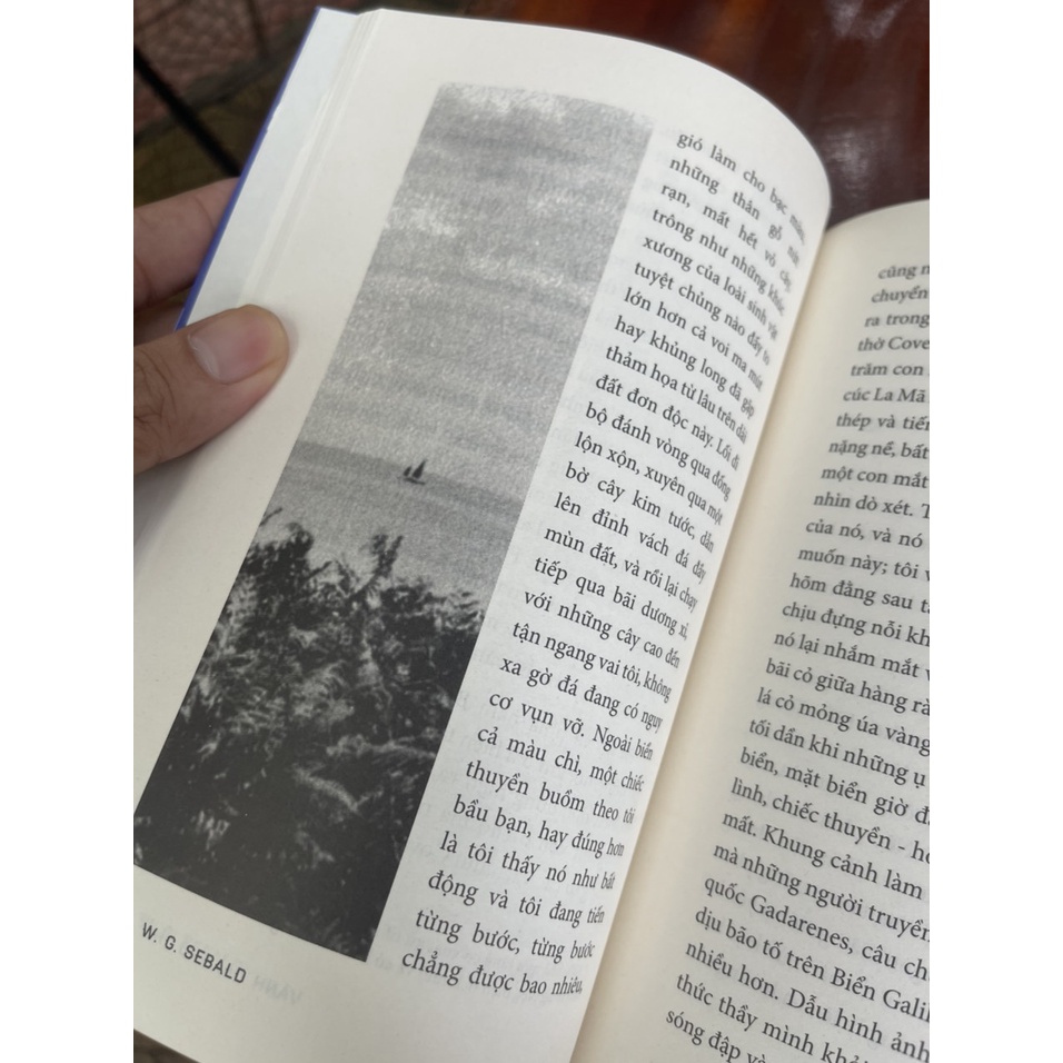 Sách - Vành Đai Sao Thổ - W.G. Sebald – PhanBook – NXB Hội Nhà Văn (Sách mới 2022)