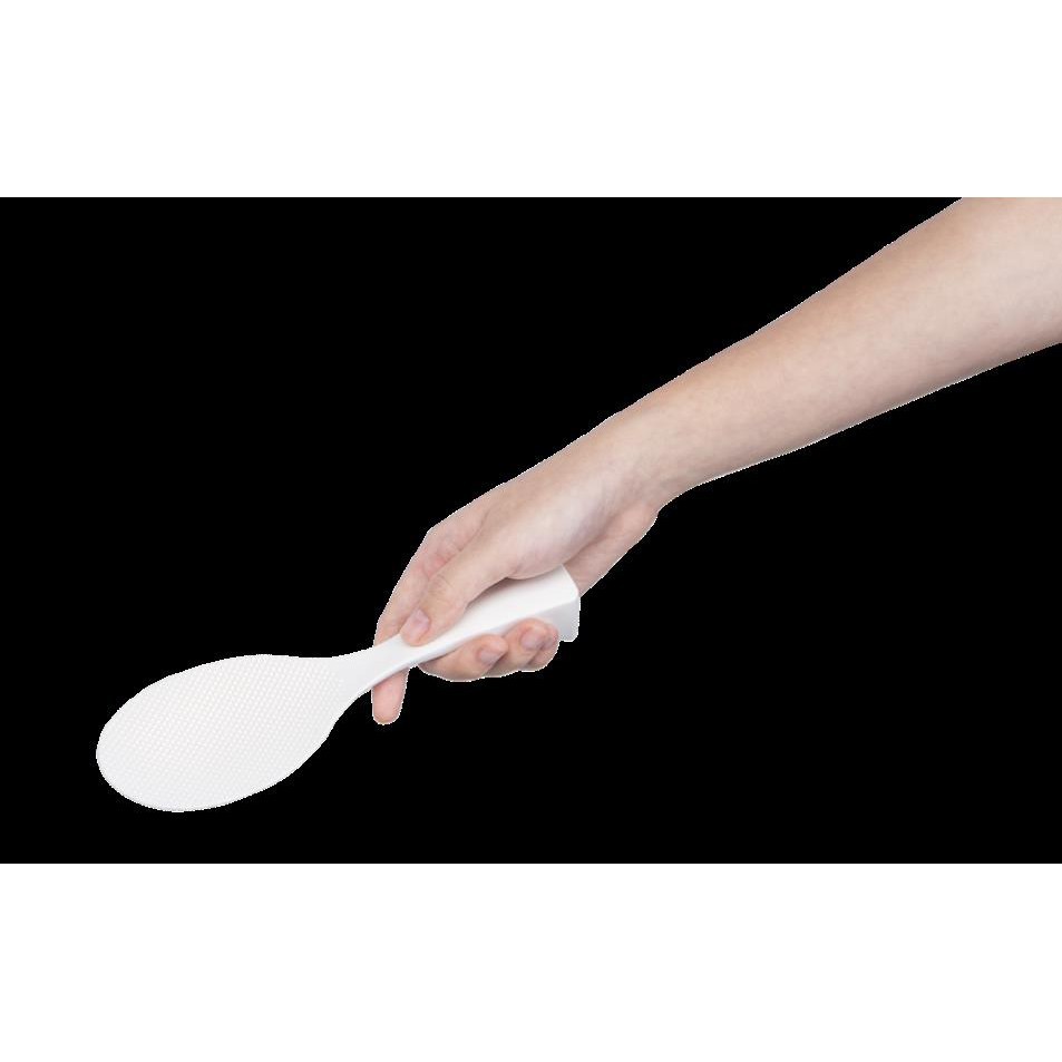 Muỗng Xới Cơm đế đứng - chống dính Sendai Chính Hãng Inochi- Nhựa nguyên sinh cực kỳ an toàn