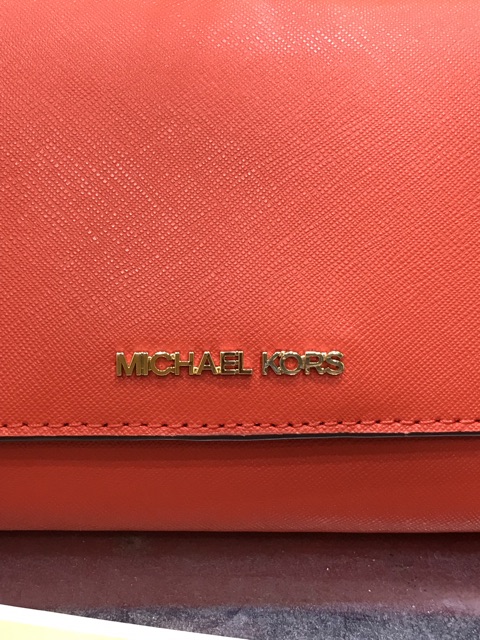Túi Michael Kors màu đỏ auth