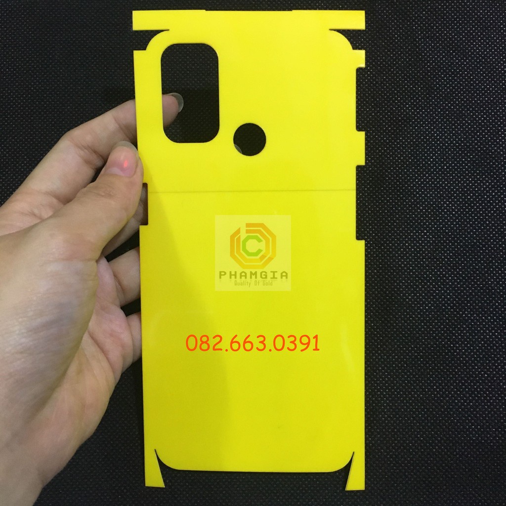 Dán PPF bóng, nhám cho Oppo A53 màn hình, mặt lưng, full lưng viền siêu bảo vệ