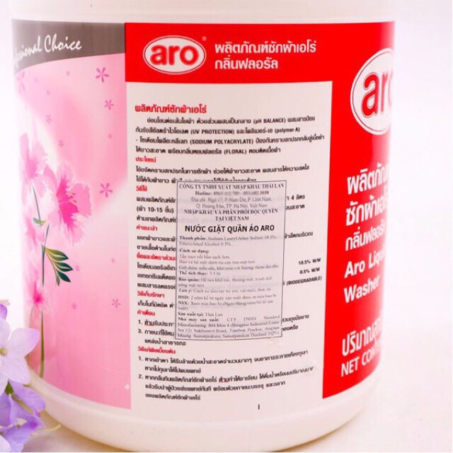 Nước giặt Aro Thái 3500ml