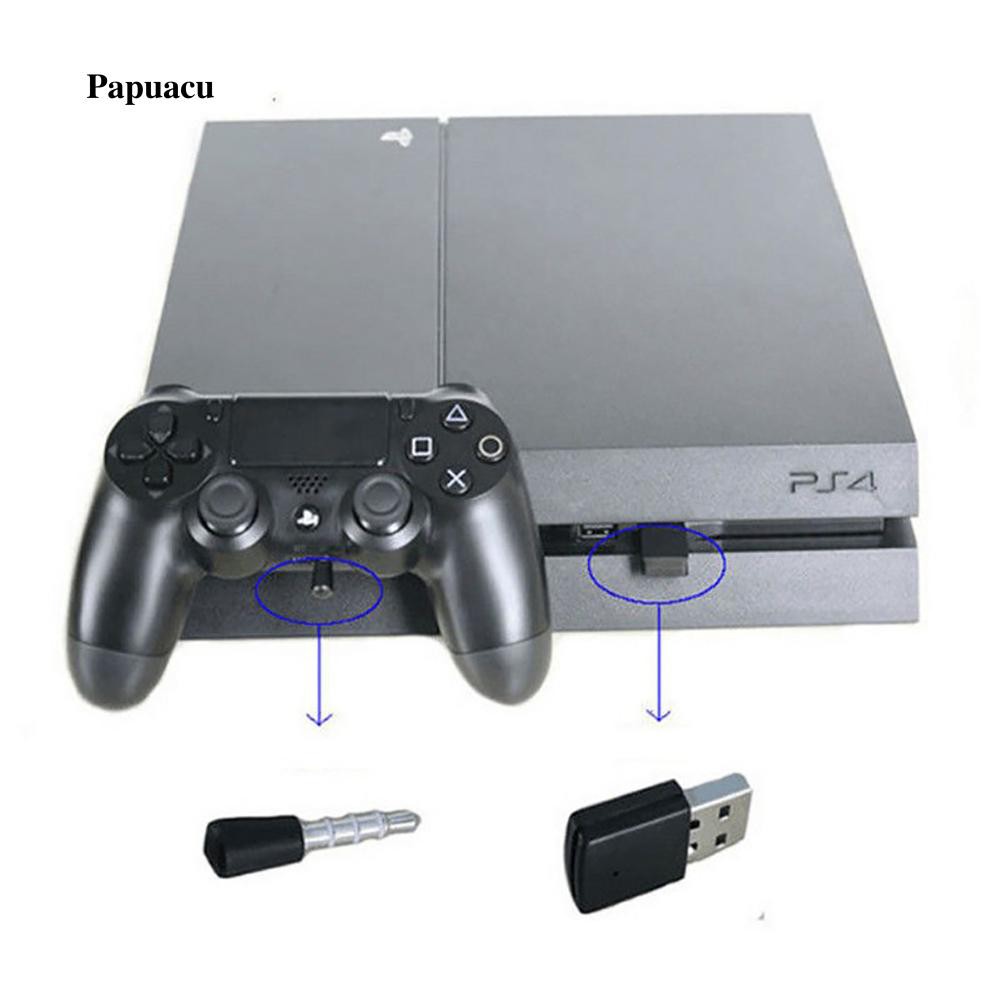 Cáp chuyển đổi tai nghe Bluetooth 4.0 3.5mm + đầu nhận USB 2.0 cho PS4