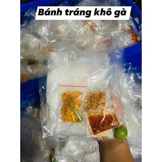 Sỉ 10bit bánh tráng khô gà 55k