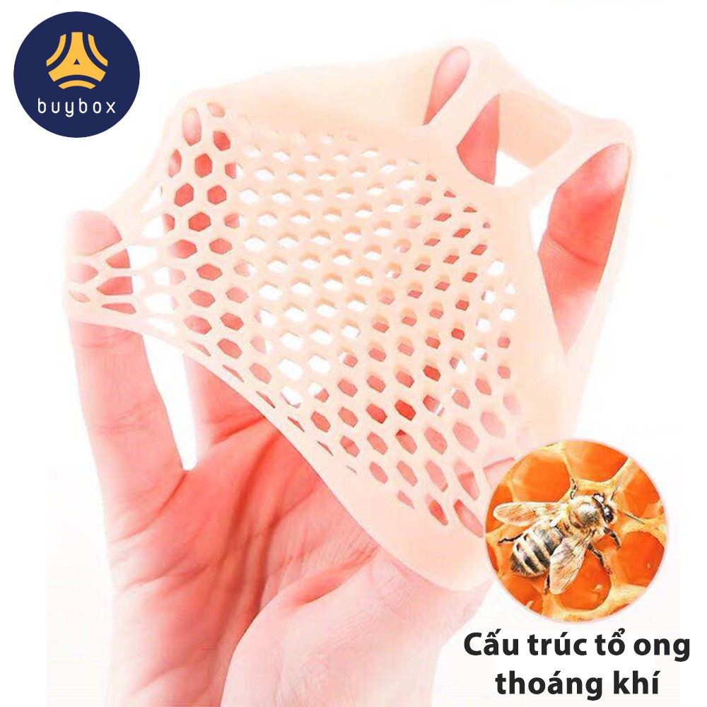 Combo lót giày cao gót silicone tổ ong đệm êm lòng bàn chân phía trước - buybox - BBPK67-5-10