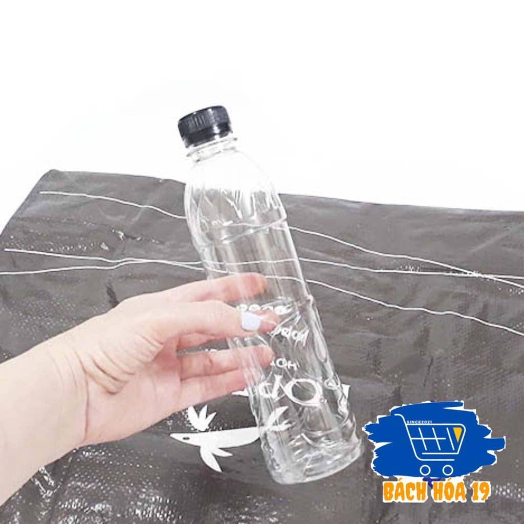 GIÁ SỈ LẺ SET 30-50-100 chai nhựa 500ml có nắp-hàng có sẵn