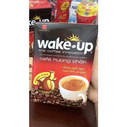 Cà phê Wake-Up Hương Chồn Hộp 18 gói x17g Mẫu Mới