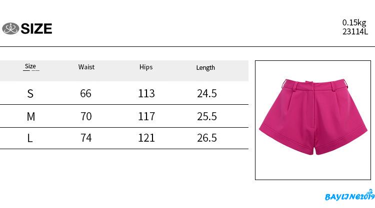 Quần Short Nữ Lưng Cao Ống Rộng Cá Tính | BigBuy360 - bigbuy360.vn
