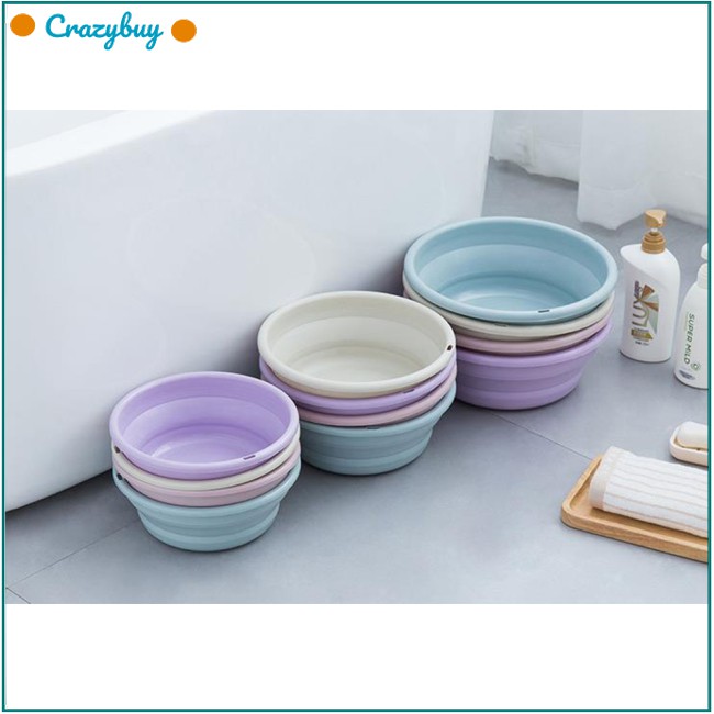 Portable Foldable Wash Basin for Outdoor Travel Abroad Camping Tool