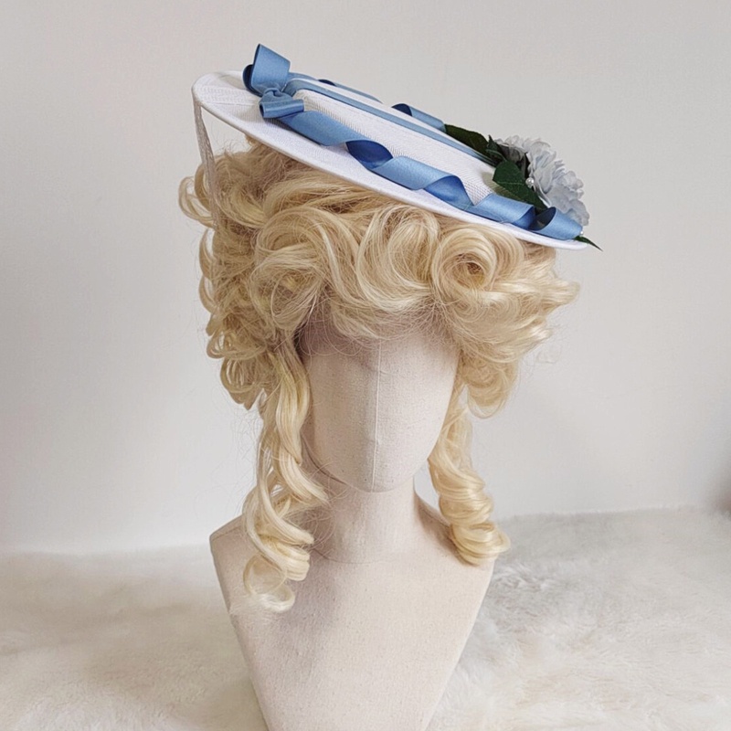 Mũ Rộng Vành Đính Hoa Thời Trang Hè Xinh Xắn Cho Nữ