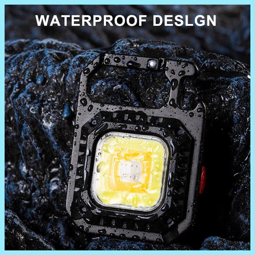 Đèn Pin Mini COBs 7 Chế Độ Kèm Móc Khóa Bỏ Túi Tiện Dụng